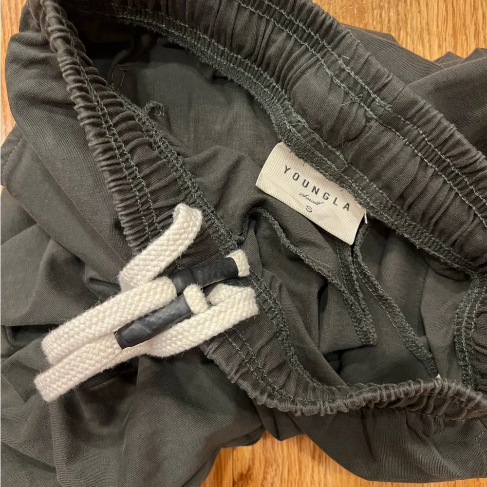 NWOT YoungLA Men’s Sweatpants Joggers Green Forest Size Small Gym 231 Pump Cover - Picture 8 of 10